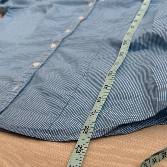 3/$10 Zac & Rachel Blue Button Down Shirt - Picture 4 of 5